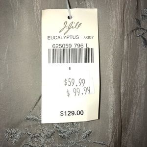 J Jill calf length skirt